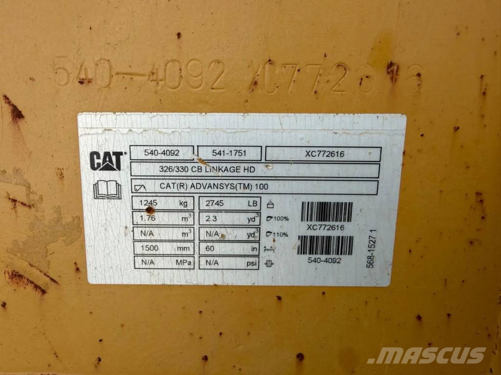 CAT 330 07A Pelle sur chenilles
