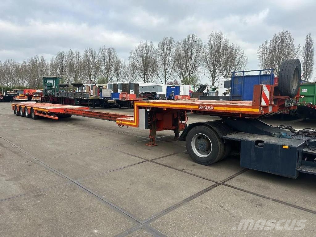 Nooteboom MCO-58-04V 4 AXLE FORCED STEERING - DOUBLE EXTENDA Tieflader-Auflieger