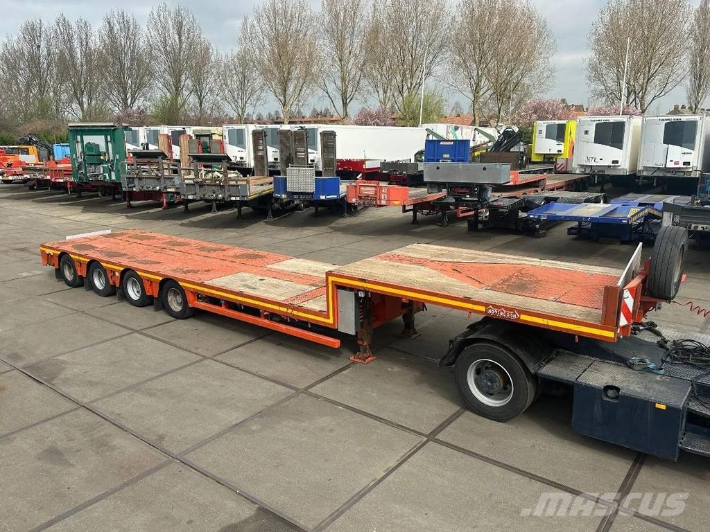 Nooteboom MCO-58-04V 4 AXLE FORCED STEERING - DOUBLE EXTENDA Tieflader-Auflieger