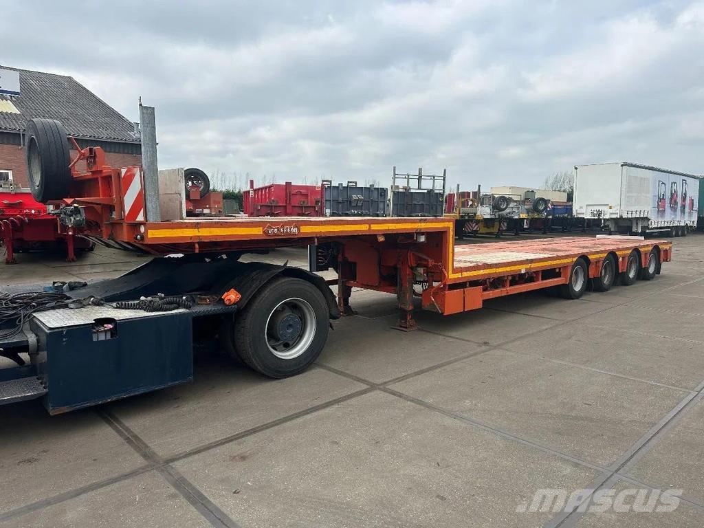 Nooteboom MCO-58-04V 4 AXLE FORCED STEERING - DOUBLE EXTENDA Tieflader-Auflieger