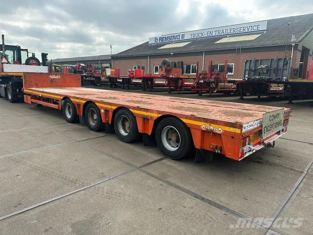 Nooteboom MCO-58-04V 4 AXLE FORCED STEERING - DOUBLE EXTENDA Tieflader-Auflieger