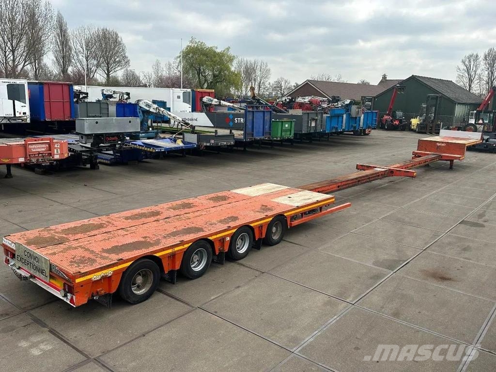 Nooteboom MCO-58-04V 4 AXLE FORCED STEERING - DOUBLE EXTENDA Tieflader-Auflieger