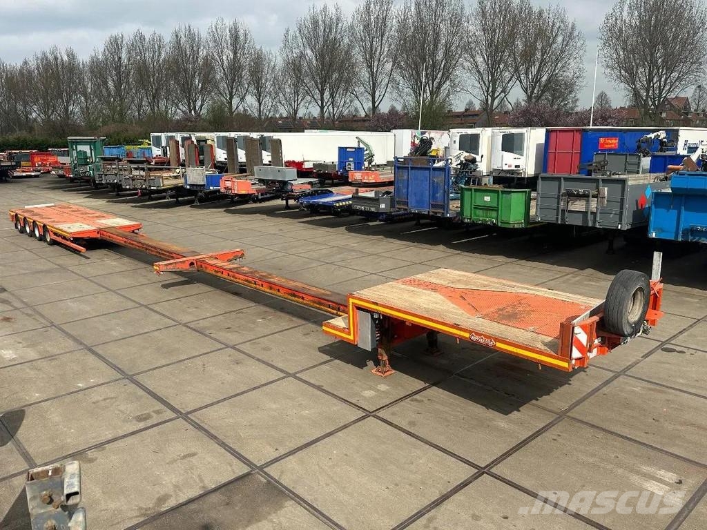Nooteboom MCO-58-04V 4 AXLE FORCED STEERING - DOUBLE EXTENDA Tieflader-Auflieger