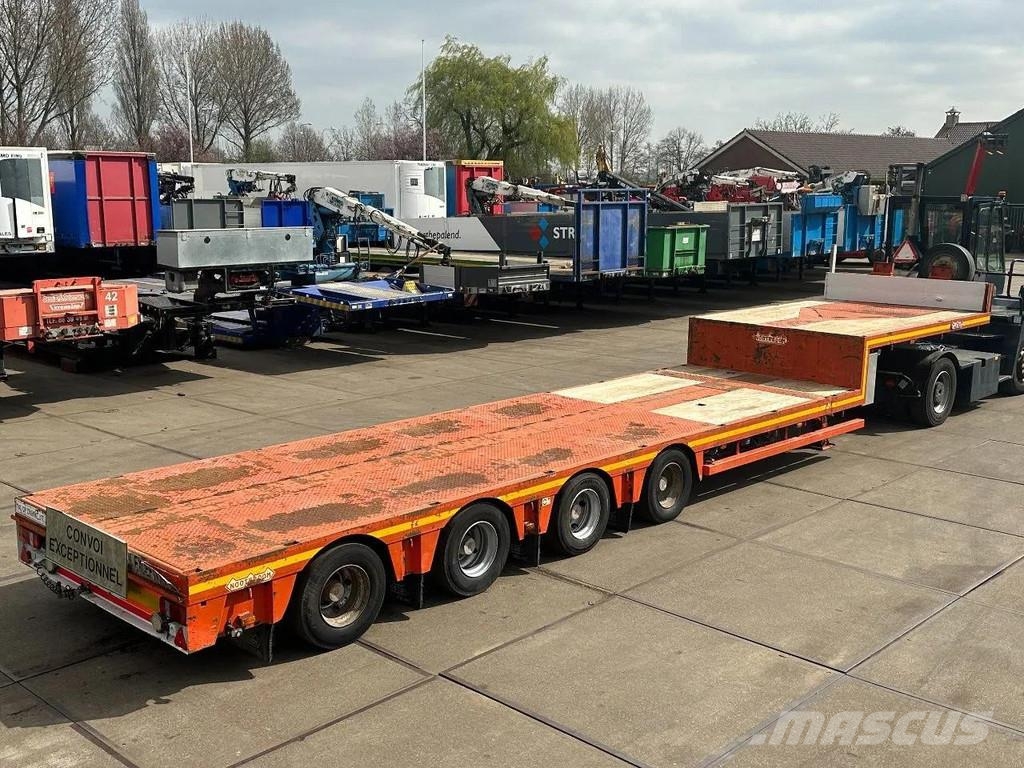 Nooteboom MCO-58-04V 4 AXLE FORCED STEERING - DOUBLE EXTENDA Tieflader-Auflieger