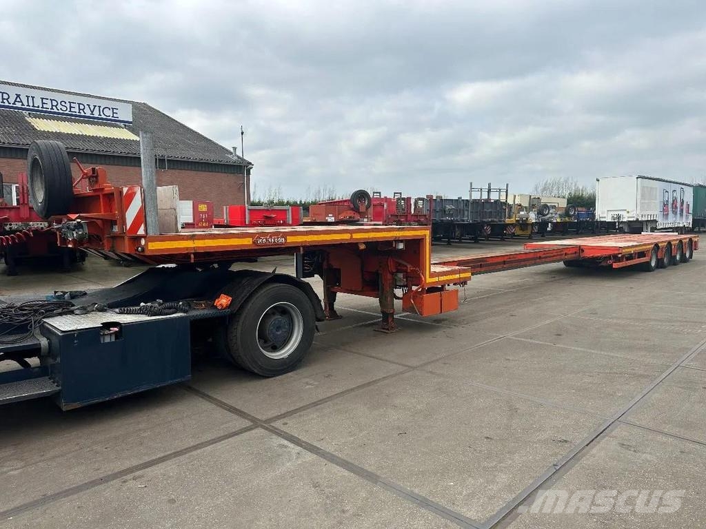 Nooteboom MCO-58-04V 4 AXLE FORCED STEERING - DOUBLE EXTENDA Tieflader-Auflieger