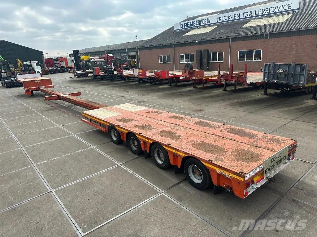 Nooteboom MCO-58-04V 4 AXLE FORCED STEERING - DOUBLE EXTENDA Tieflader-Auflieger