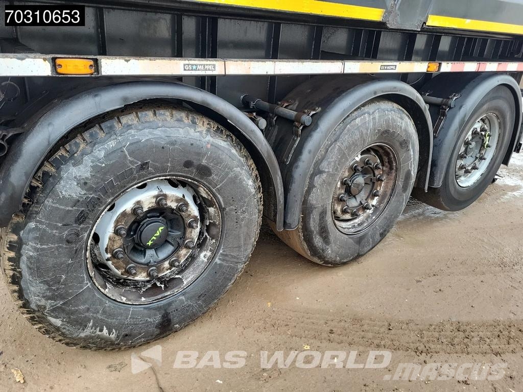 GS Meppel TUV 09/26 Lifting Axle 31m3 Semirremolques de volteo
