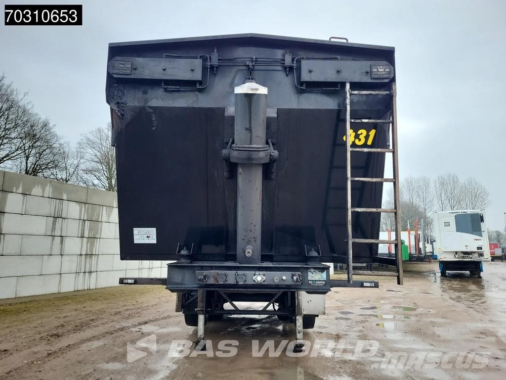 GS Meppel TUV 09/26 Lifting Axle 31m3 Semirremolques de volteo