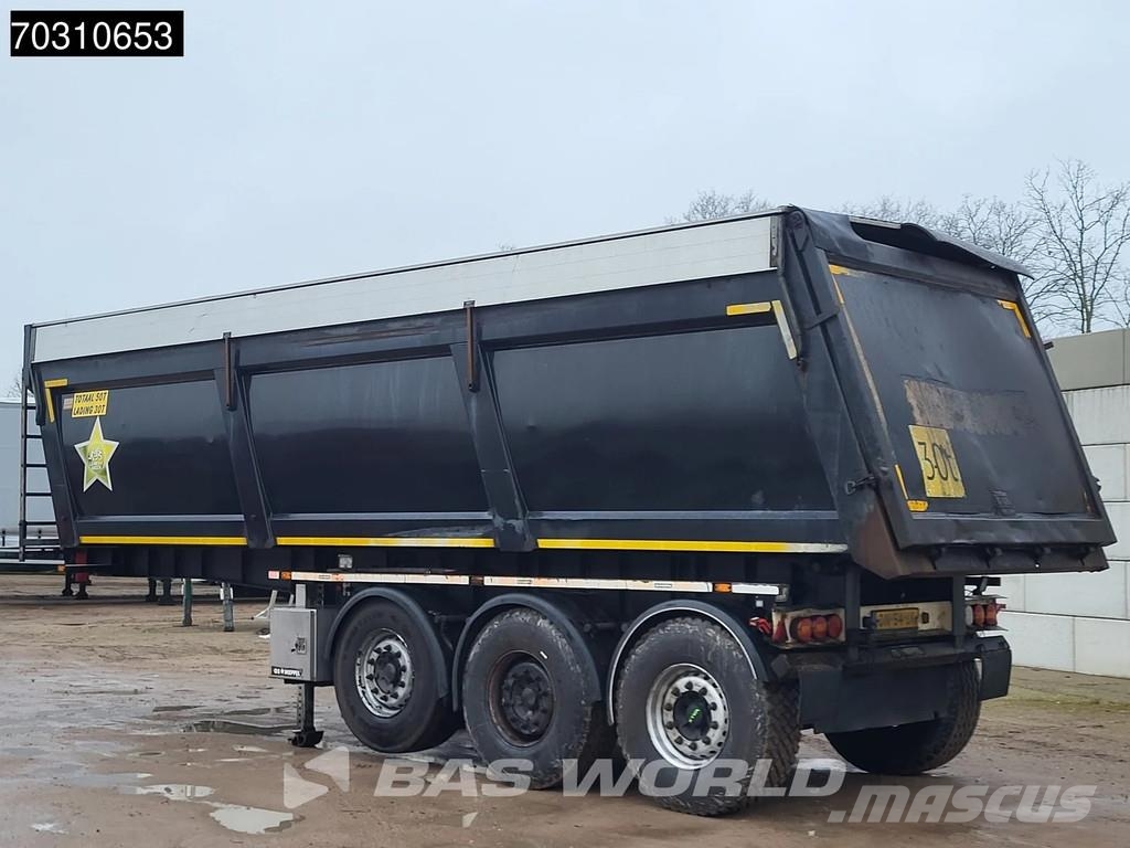 GS Meppel TUV 09/26 Lifting Axle 31m3 Semirremolques de volteo