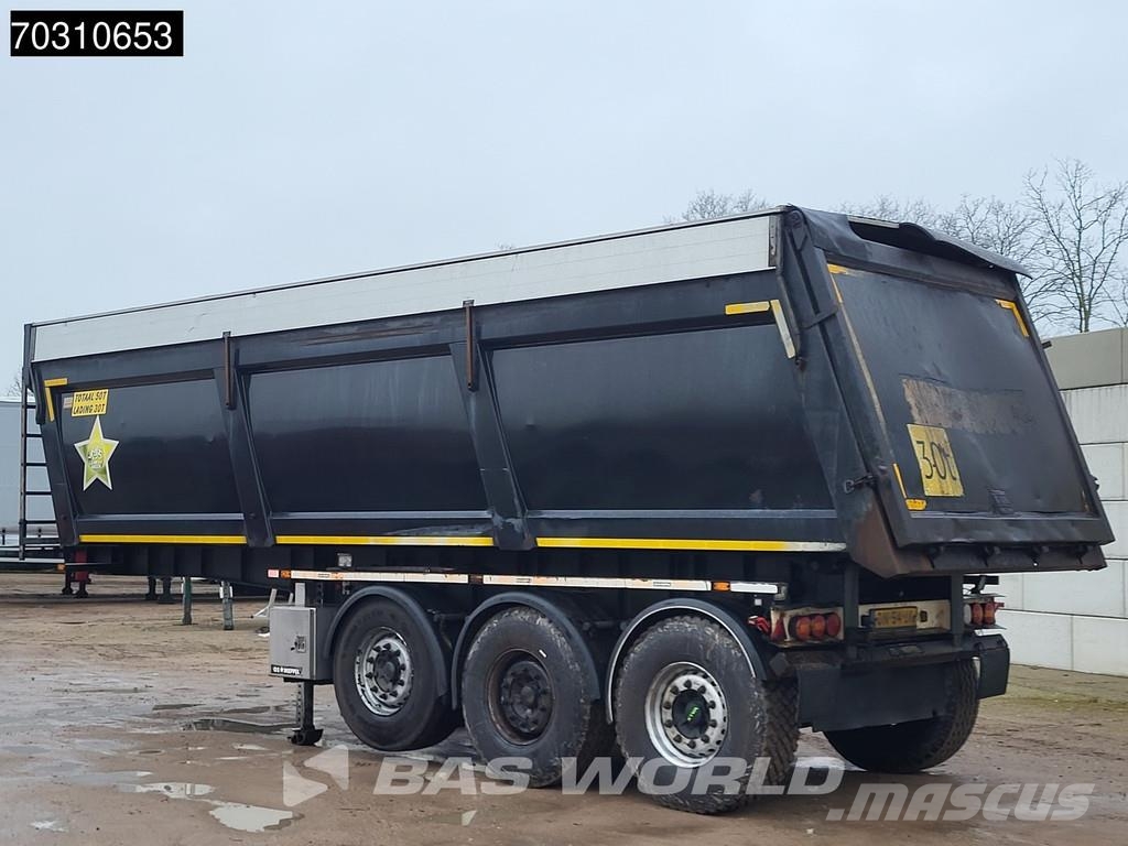GS Meppel TUV 09/26 Lifting Axle 31m3 Semi-trailer med tip