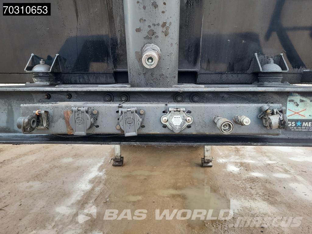 GS Meppel TUV 09/26 Lifting Axle 31m3 Semi-trailer med tip