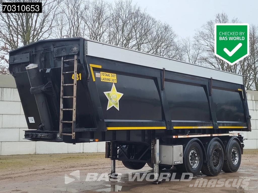 GS Meppel TUV 09/26 Lifting Axle 31m3 Semirremolques de volteo