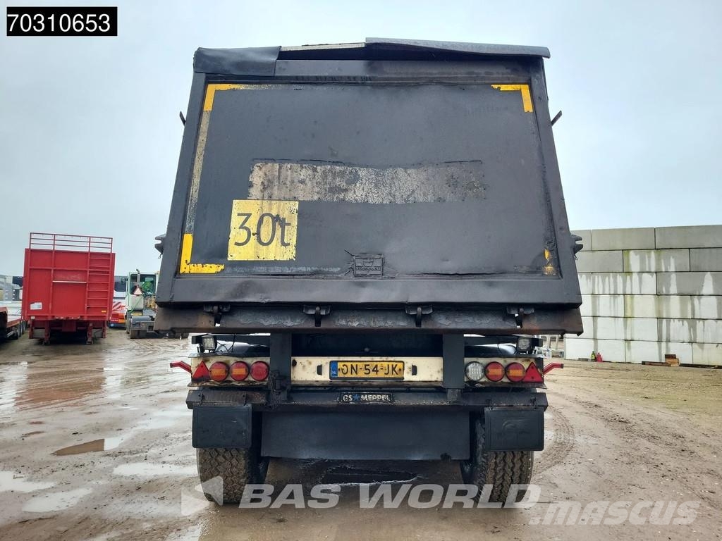 GS Meppel TUV 09/26 Lifting Axle 31m3 Semirremolques de volteo