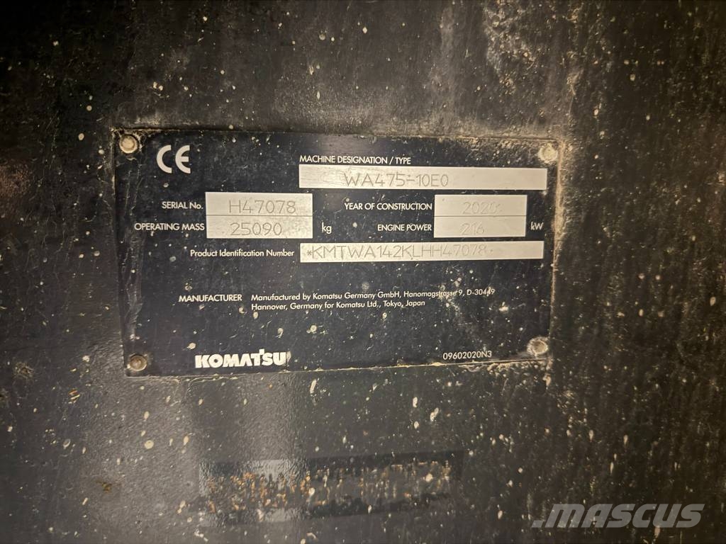 Komatsu WA 475-10E0 Hjullastare