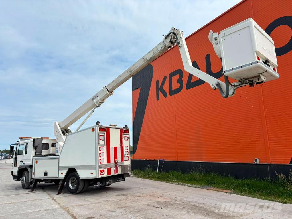 Volvo FL 614 4x2 WUMAG WT170H Smagās mašīnas ar celtni
