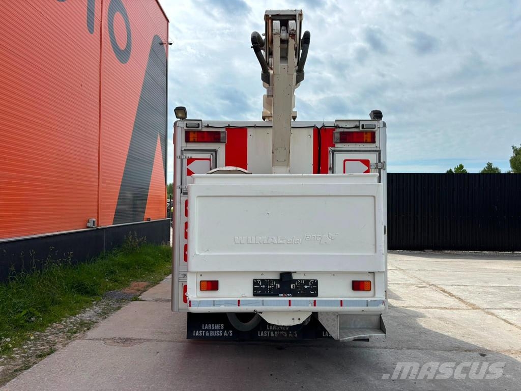 Volvo FL 614 4x2 WUMAG WT170H Smagās mašīnas ar celtni