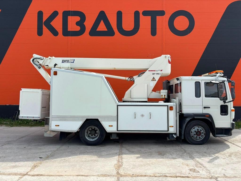 Volvo FL 614 4x2 WUMAG WT170H Smagās mašīnas ar celtni