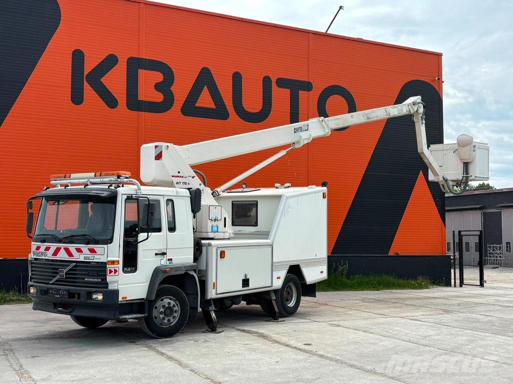 Volvo FL 614 4x2 WUMAG WT170H Smagās mašīnas ar celtni