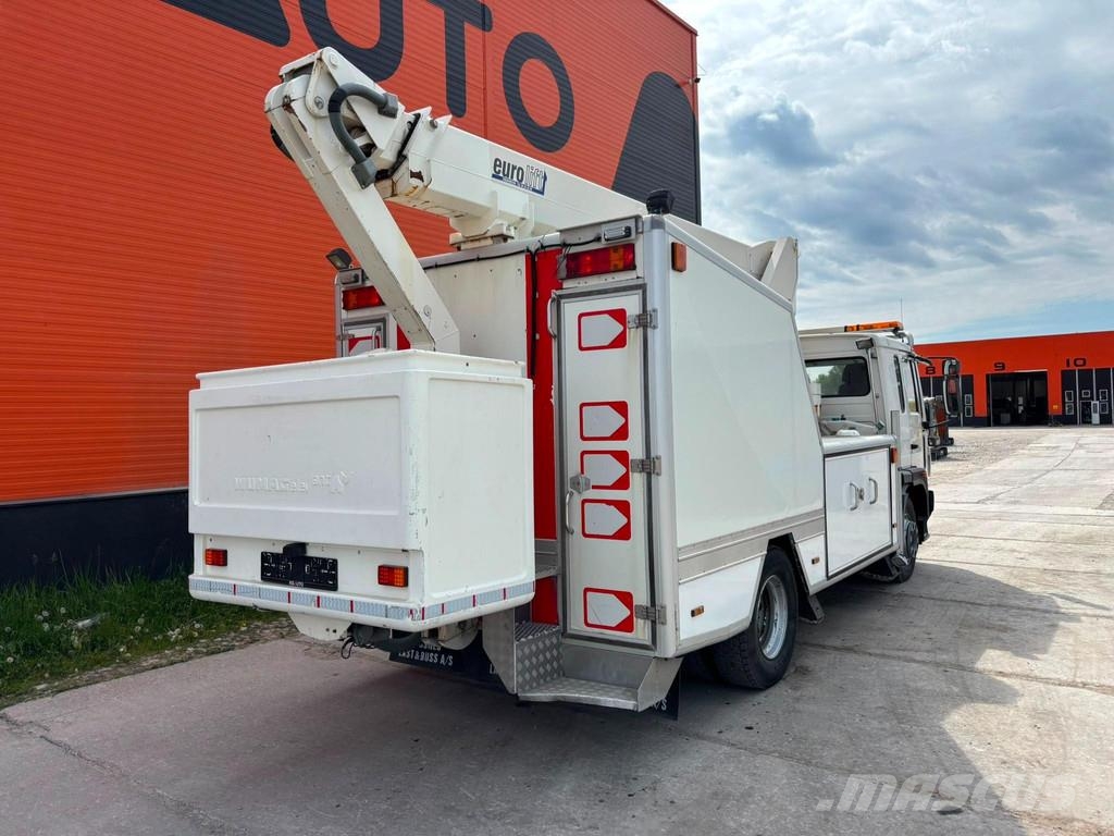 Volvo FL 614 4x2 WUMAG WT170H Smagās mašīnas ar celtni