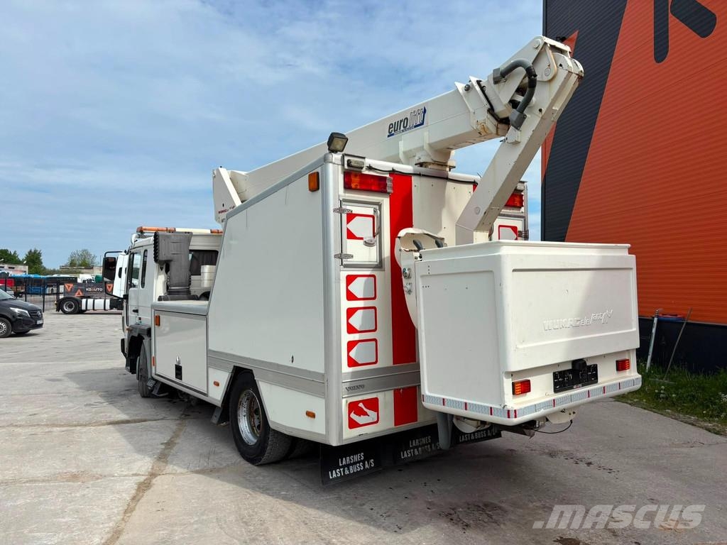 Volvo FL 614 4x2 WUMAG WT170H Smagās mašīnas ar celtni