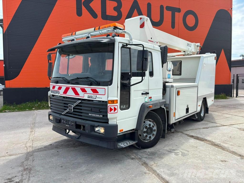 Volvo FL 614 4x2 WUMAG WT170H Smagās mašīnas ar celtni