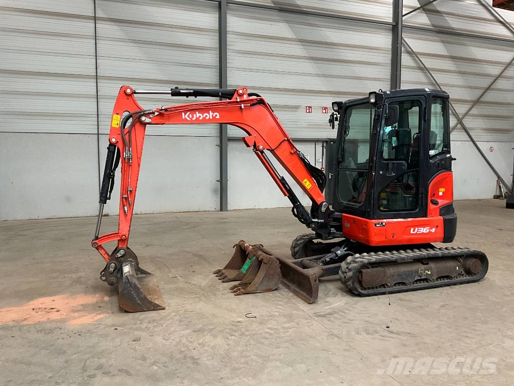 Kubota U 36-4 Minibagger < 7t