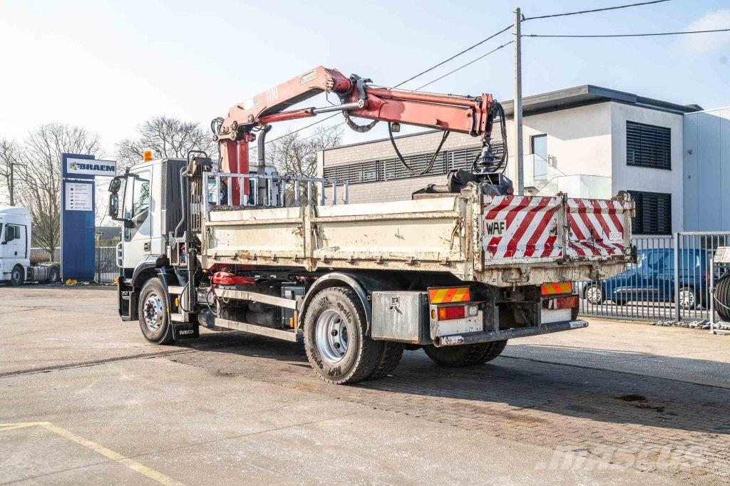 Iveco STRALIS 310- E5 + HMF 1110 K2 Kiper tovornjaki