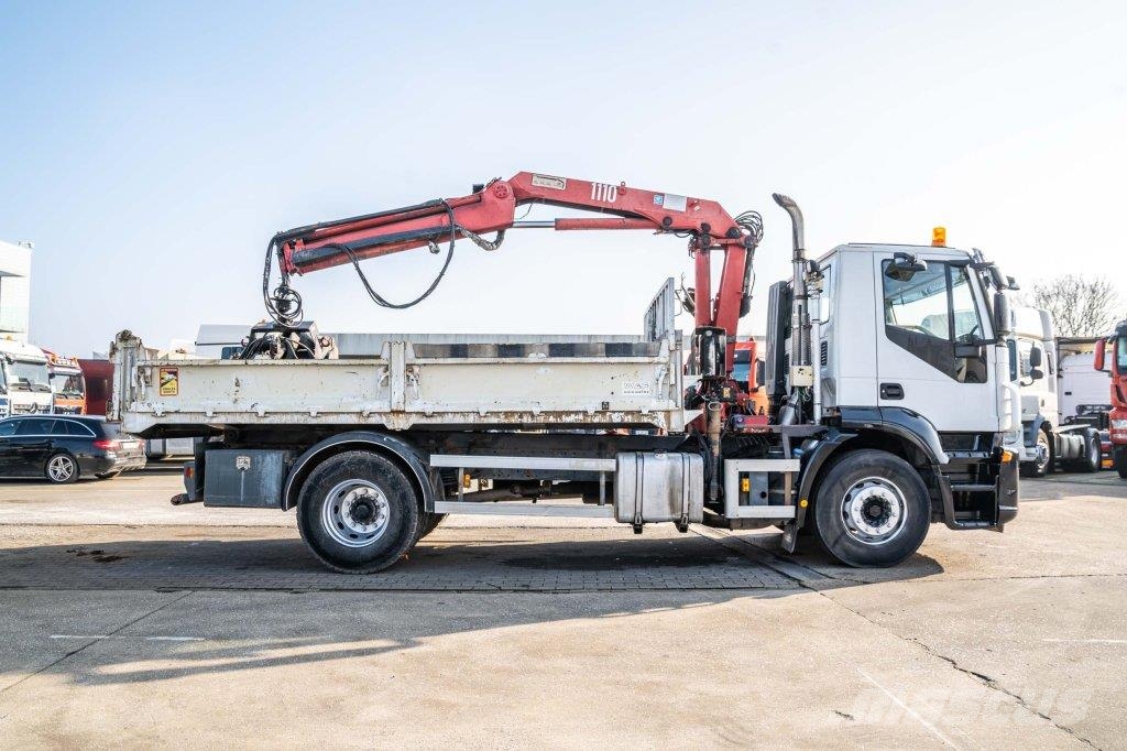 Iveco STRALIS 310- E5 + HMF 1110 K2 Kiper tovornjaki