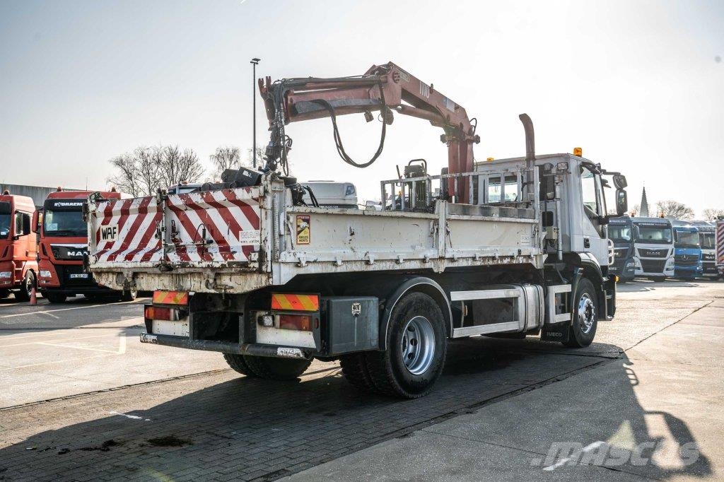 Iveco STRALIS 310- E5 + HMF 1110 K2 Kiper tovornjaki