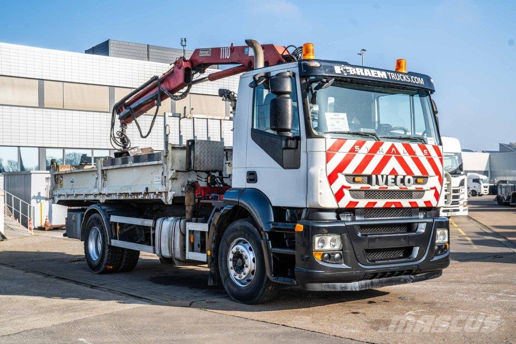 Iveco STRALIS 310- E5 + HMF 1110 K2 Kiper tovornjaki