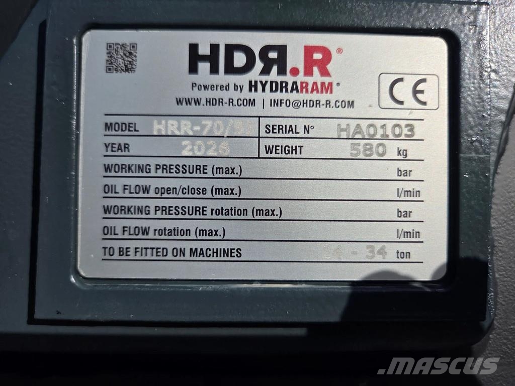 Hydraram HRR-70/55 rippertand NIEUW Andere Zubehörteile