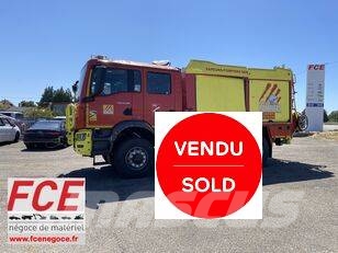 MAN TGM 18.290 4x4/ITURRI CCRSR 1er Main endommagé Gaisrinės