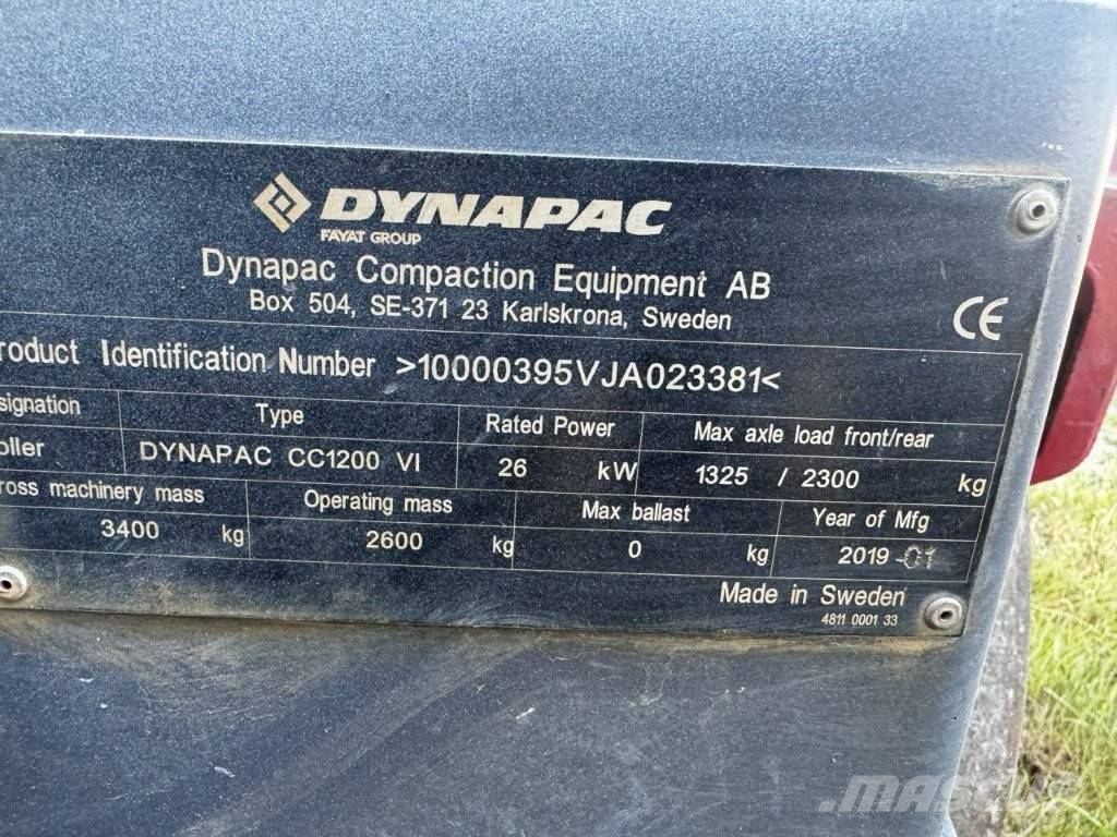 Dynapac CC 1200 VI Pisones compactadores