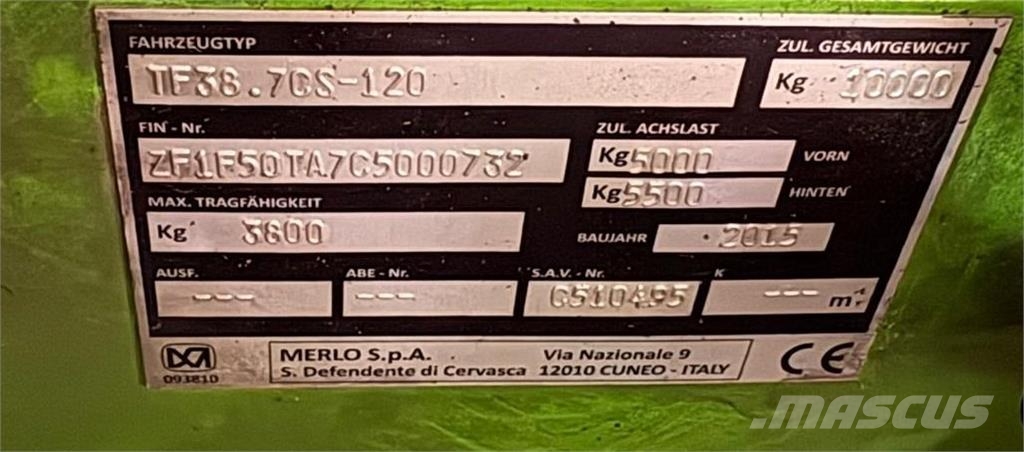 Merlo TF 38.7 CS-120 Sonstige Landmaschinen