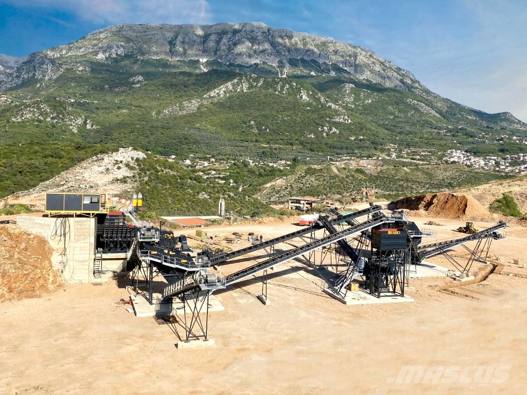 Fabo INSTALLATION DE CONCASSAGE ET DE CRIBLAGE Komplett üzemek