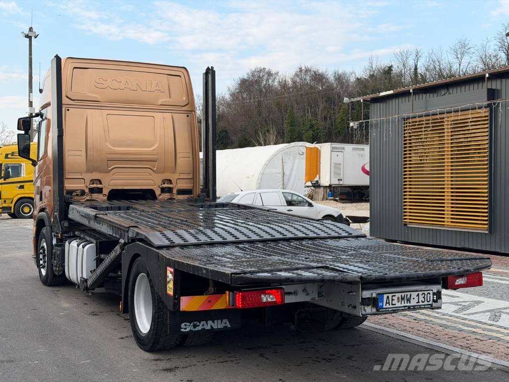 Scania R 500 Autószállító teherautó + pótkocsi Tegljači