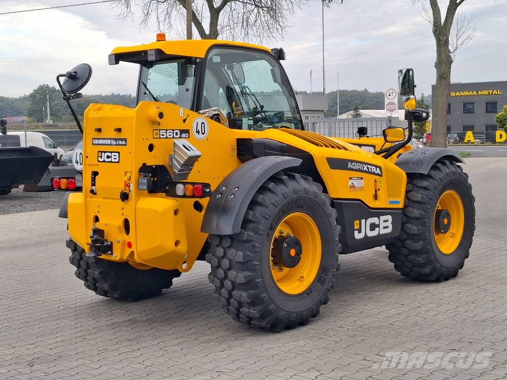 JCB 560-80 AGRI XTRA DUALTECH VT Manipuladores telescópicos para a agricultura
