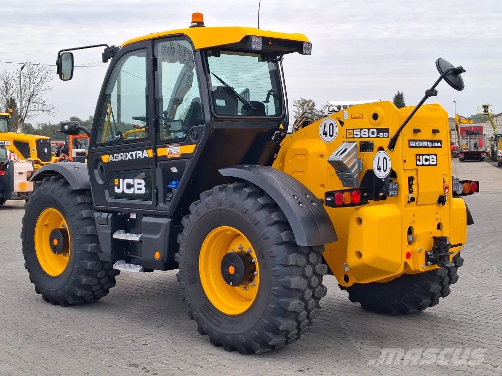 JCB 560-80 AGRI XTRA DUALTECH VT Manipuladores telescópicos para a agricultura