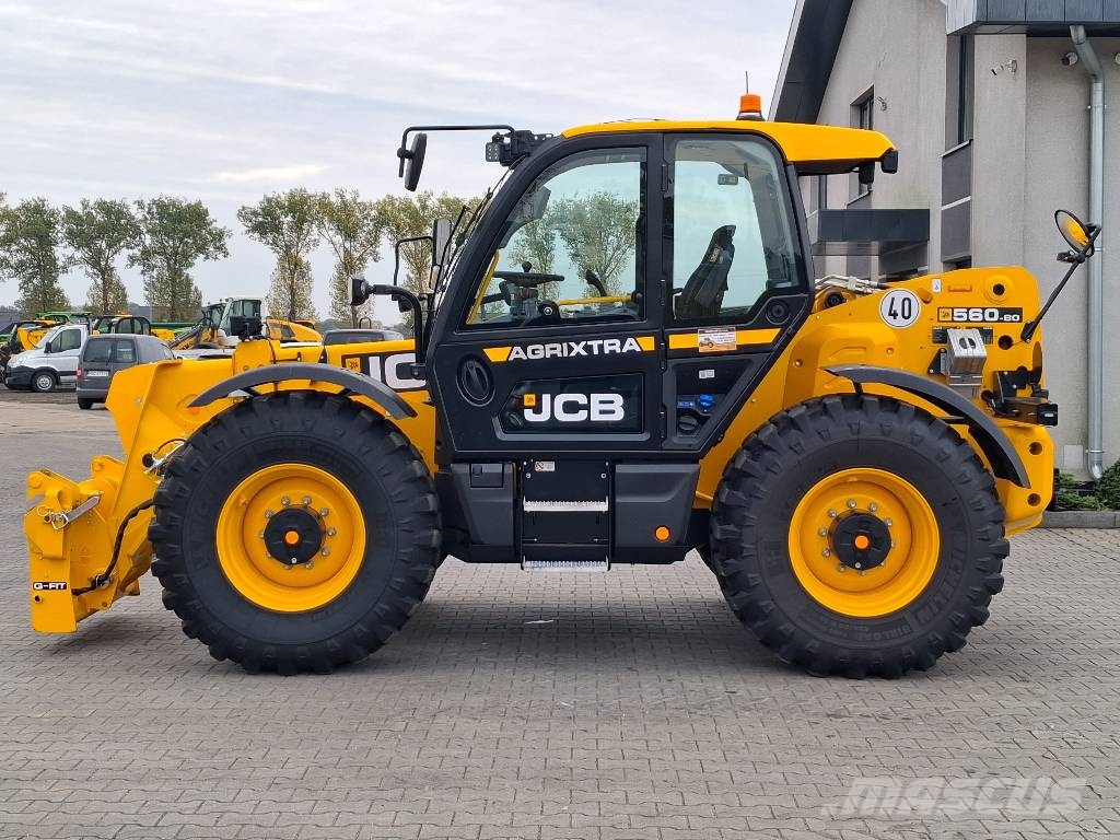 JCB 560-80 AGRI XTRA DUALTECH VT Manipuladores telescópicos para a agricultura