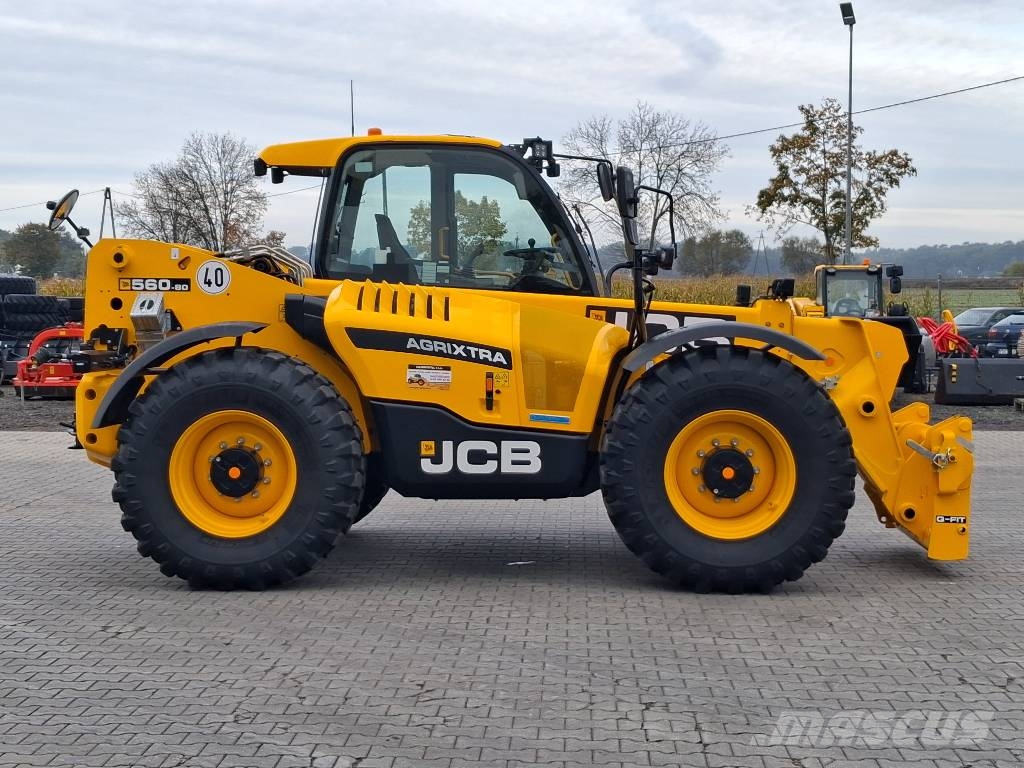 JCB 560-80 AGRI XTRA DUALTECH VT Manipuladores telescópicos para a agricultura