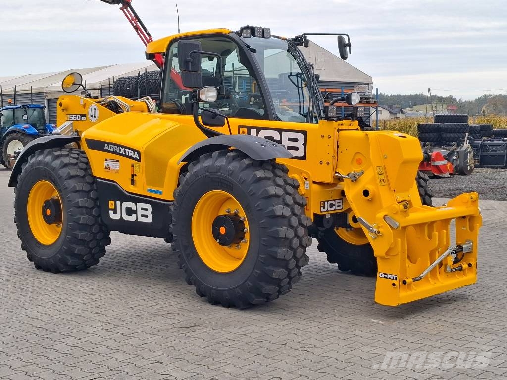 JCB 560-80 AGRI XTRA DUALTECH VT Manipuladores telescópicos para a agricultura
