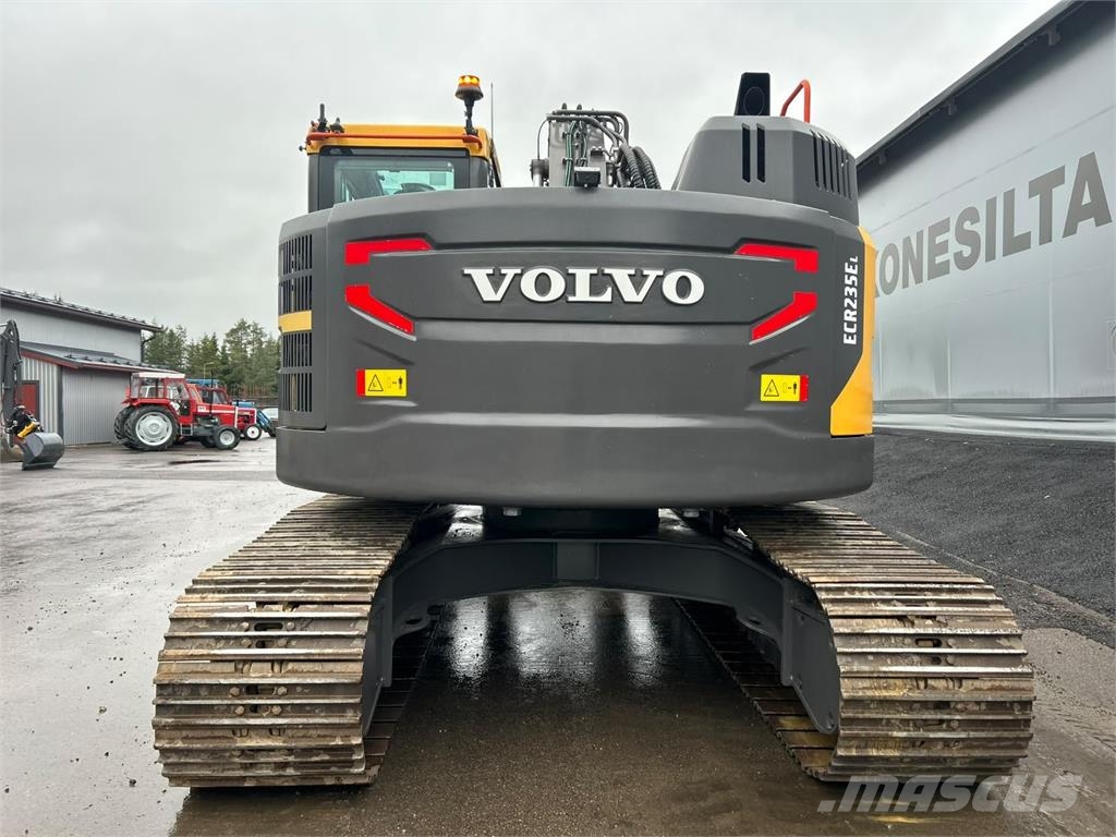 Volvo ECR235EL -PUSKULEVY, STAGE 5 ,VÄHÄN AJETTU Excavadoras de cadenas
