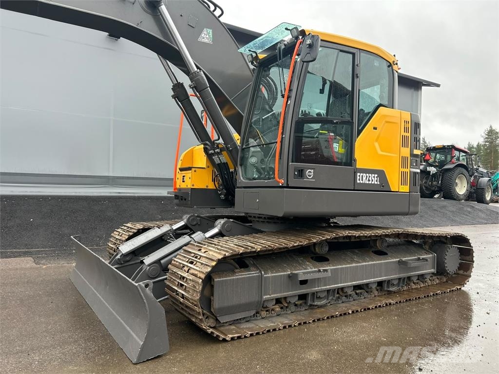 Volvo ECR235EL -PUSKULEVY, STAGE 5 ,VÄHÄN AJETTU Excavadoras de cadenas