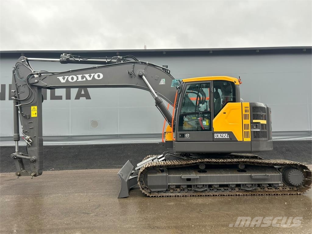 Volvo ECR235EL -PUSKULEVY, STAGE 5 ,VÄHÄN AJETTU Excavadoras de cadenas