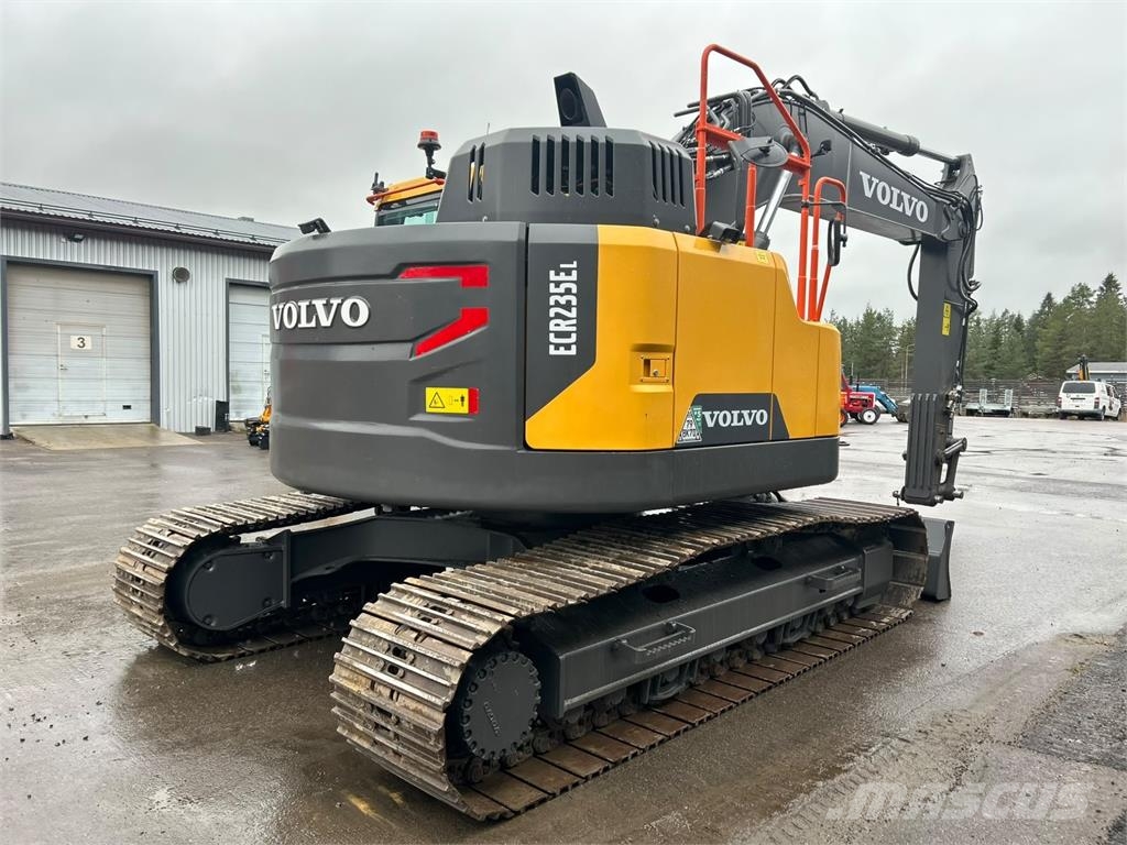 Volvo ECR235EL -PUSKULEVY, STAGE 5 ,VÄHÄN AJETTU Excavadoras de cadenas