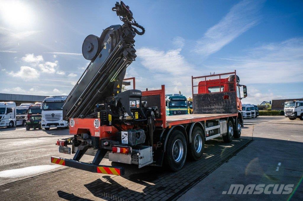 Mercedes-Benz AROCS 3243+HIAB XS211 EP5 HI DUO /5 X Rabljeni žerjavi za vsak teren