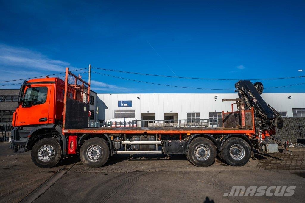 Mercedes-Benz AROCS 3243+HIAB XS211 EP5 HI DUO /5 X Rabljeni žerjavi za vsak teren