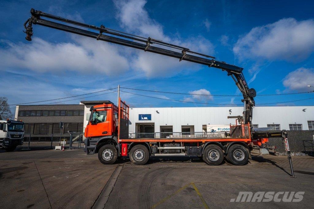 Mercedes-Benz AROCS 3243+HIAB XS211 EP5 HI DUO /5 X Kranen voor alle terreinen