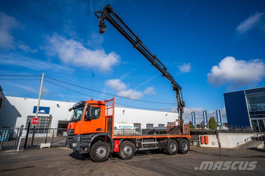 Mercedes-Benz AROCS 3243+HIAB XS211 EP5 HI DUO /5 X Kranen voor alle terreinen