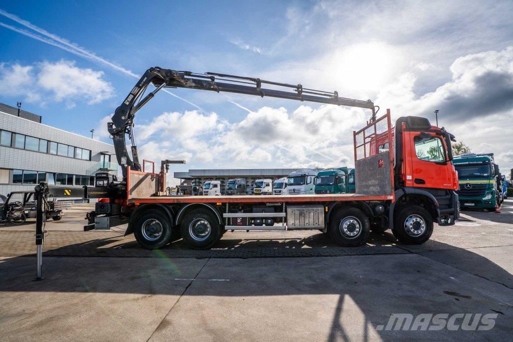 Mercedes-Benz AROCS 3243+HIAB XS211 EP5 HI DUO /5 X Kranen voor alle terreinen